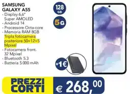 Esselunga SAMSUNG GALAXY A55 offerta