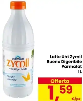 Despar Latte Uht Zymil Buono Digeribile Parmalat offerta