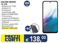 Esselunga XIAOMI REDMI 15 LTE offerta