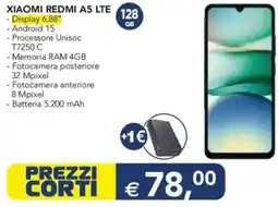 Esselunga XIAOMI REDMI A5 LTE offerta