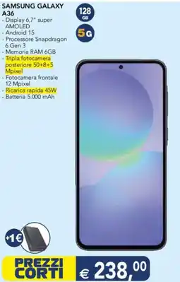 Esselunga SAMSUNG GALAXY A36 offerta