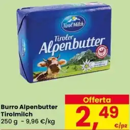 Despar Burro Alpenbutter Tirolmilch offerta