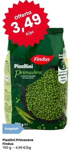 Despar Pisellini Primavera Findus offerta