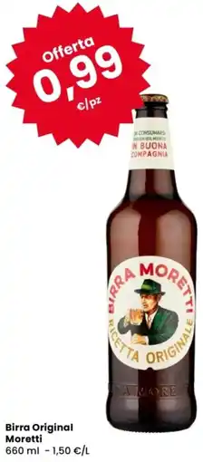 Despar Birra Original Moretti offerta