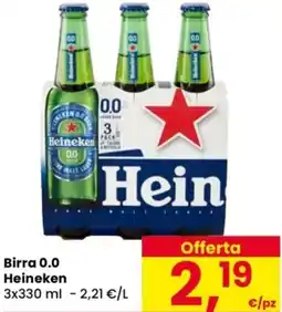 Despar Birra 0.0 Heineken offerta
