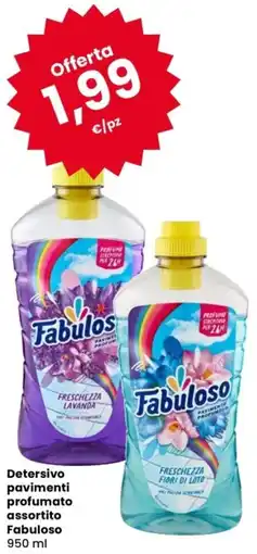 Despar Detersivo pavimenti profumato Fabuloso offerta