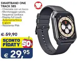Esselunga Smartband one track SBS offerta