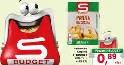 Despar Panna da Cucina S-BUDGET offerta
