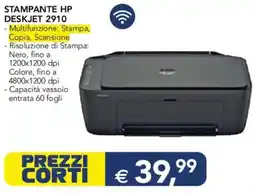 Esselunga Stampante hp deskjet 2910 offerta