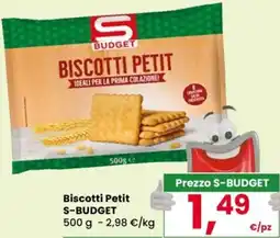 Despar Biscotti Petit S-BUDGET offerta