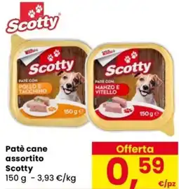 Despar Patè cane Scotty offerta