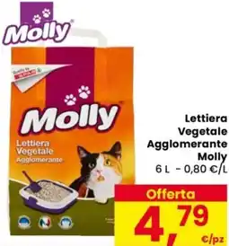 Despar Lettiera Vegetale Agglomerante Molly offerta