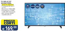 Esselunga TV LED LG 32" 32LQ631 COZA offerta