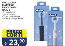 Esselunga Spazzolino elettrico pro vitality ORAL-B offerta