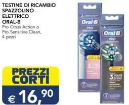 Esselunga Testine di ricambio spazzolino elettrico ORAL-B offerta