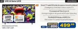 Euronics LG UHD AI Serie UA74 65UA74006 offerta