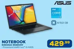 Euronics ASUS NOTEBOOK E1504GA-BQ834W offerta
