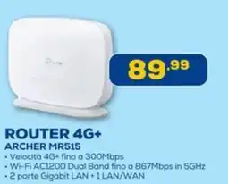 Euronics tp-link ROUTER 4G+ ARCHER MR515 offerta