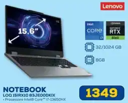 Euronics Lenovo NOTEBOOK LOQ 15IRX10 83JE0ODKIX offerta
