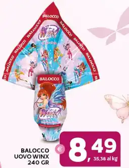 Extra Supermercati Balocco uovo winx offerta