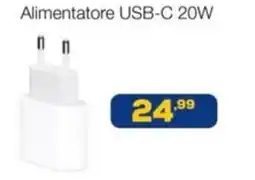 Euronics Alimentatore USB-C 20W offerta