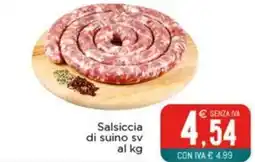 Altasfera Salsiccia di suino sv offerta
