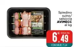 Altasfera Spiedino suino/ salsiccia AVIMECC offerta