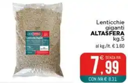 Altasfera Lenticchie giganti ALTASFERA offerta
