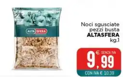 Altasfera Noci sgusciate pezzi busta ALTASFERA offerta