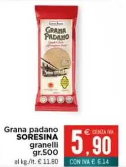 Altasfera Grana padano SORESINA granelli offerta