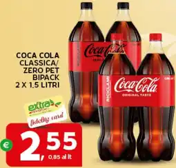 Extra Supermercati Coca cola classica/ zero pet bipack offerta