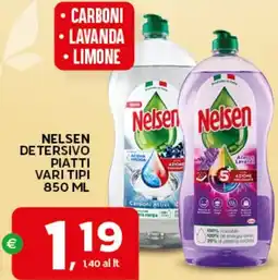 Extra Supermercati Nelsen detersivo piatti offerta
