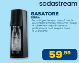 Euronics Sodastream gasatore terra offerta