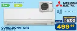 Euronics MITSUBISHI ELECTRIC CONDIZIONATORE MUZ-DW35VF-E1 offerta