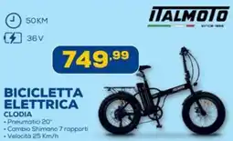Euronics Italmoio bicicletta elettrica offerta