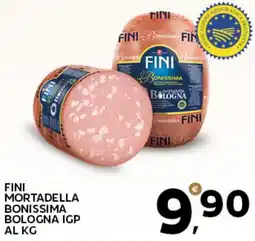 Extra Supermercati Fini mortadella bonissima bologna igp offerta