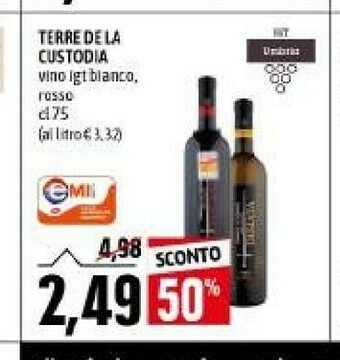 Emi Supermercati Vino offerta