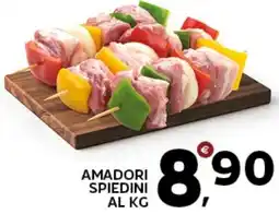 Extra Supermercati Amadori spiedini offerta