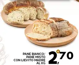 Extra Supermercati Pane bianco/ pane misto con lievito madre offerta