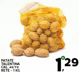 Extra Supermercati Patate talentina cal, 40/70 offerta