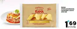 Extra Supermercati Rana sfogliagrezza lasagna uovo offerta