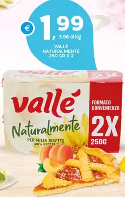 Extra Supermercati Vallè naturalmente offerta