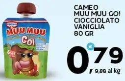 Extra Supermercati Cameo muu muu go! ciocciolato vaniglia offerta