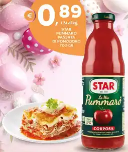 Extra Supermercati Star pummarò passata di pomodoro offerta
