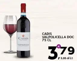 Extra Supermercati Cadis valpolicella doc offerta