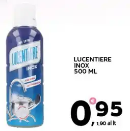Extra Supermercati Lucentiere inox offerta