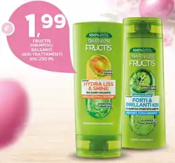 Extra Supermercati Fructis shampoo/ balsamo offerta