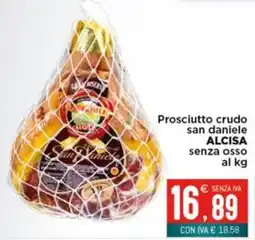 Altasfera Prosciutto crudo san daniele ALCISA senza osso offerta