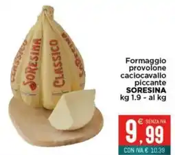 Altasfera Formaggio provolone caciocavallo piccante SORESINA offerta