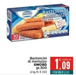 Altasfera Bastoncini di merluzzo SWORD offerta